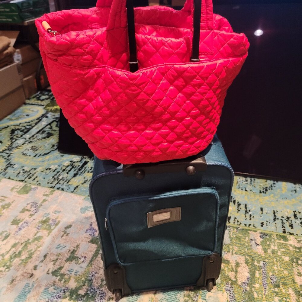 TRANSWORLD 22" CARRY-ON AND MZ WALLACE BAGS